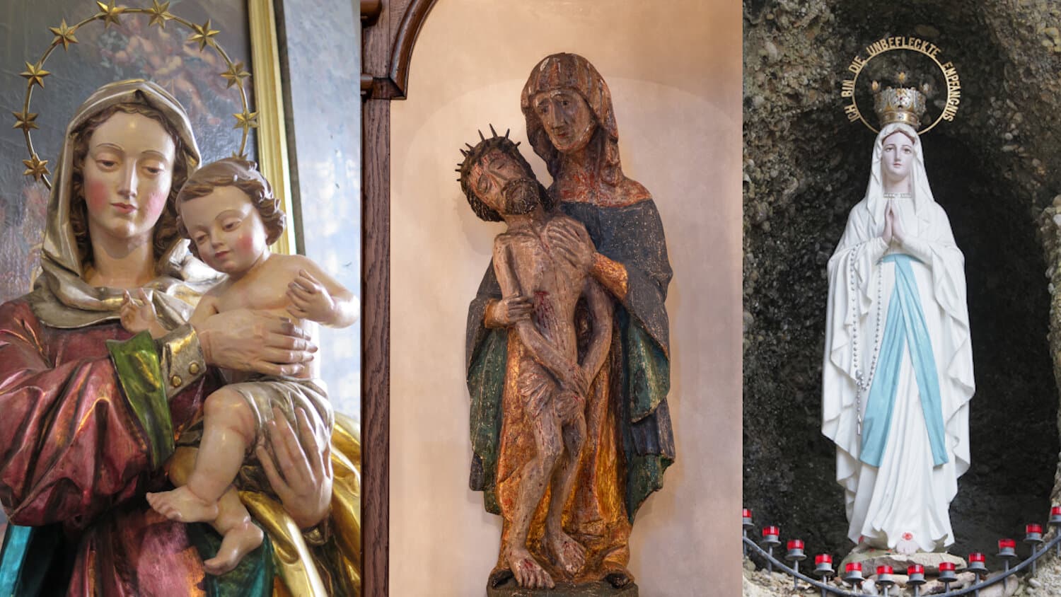 Maria hat im Kanton Luzern viele Gesichter